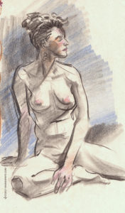 "shane patrick white" "shane white" "figure drawing" "figure study" "charcoal" "crayon" "fine art"